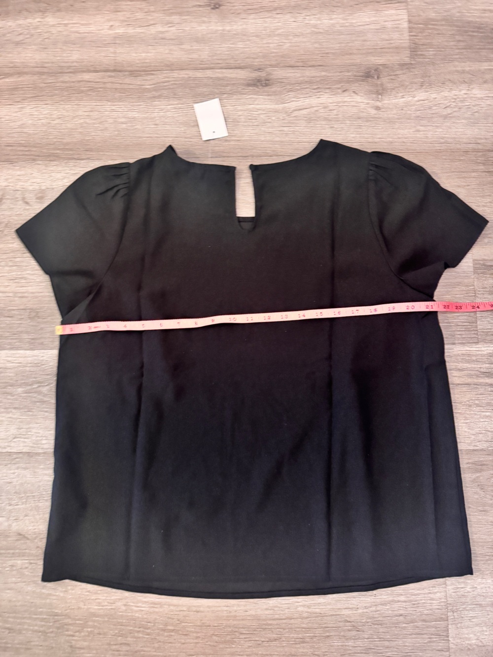 J. Crew Black Short-Sleeve Crepe Top - Picture 4 of 4